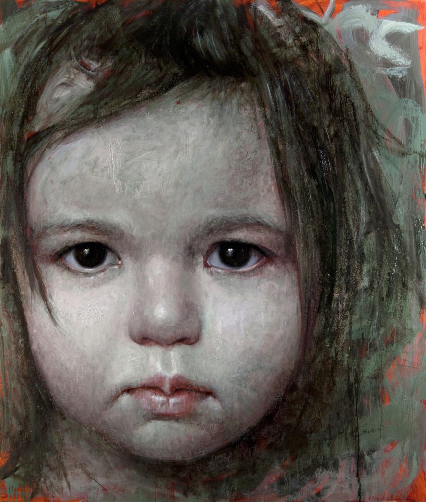 alyssa monks painting tess portrait